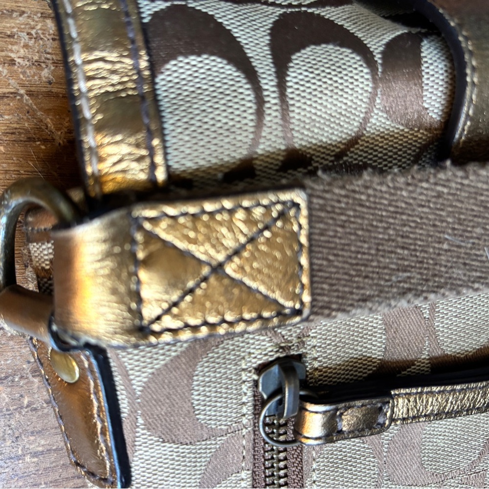 Y2K COACH - Legacy Zip Top Crossbody- E04U-1568, MADE IN USA 🇺🇸 2001 - NICE - Picture 7 of 9